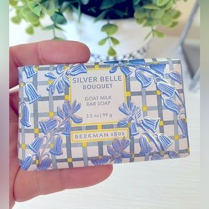 Beekman 1802 GOAT MILK Hand Soap Bar 3.5 oz New - SILVER BELLE BOUQUET